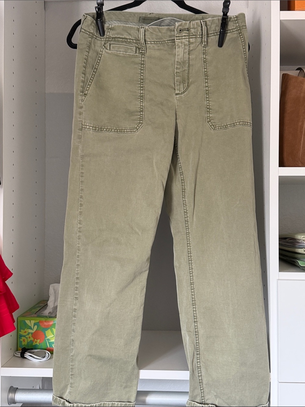 Banana Republic women’s olive green Utility Pants